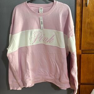 Pink Victorias Secret XXL sweatshirt